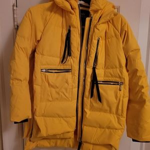 OROLAY women's superpuffer jacket. Size L.